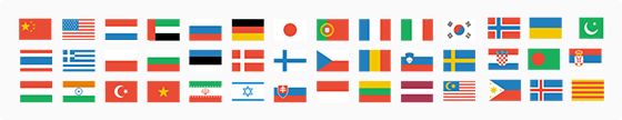 覆盖全球主要语种国家